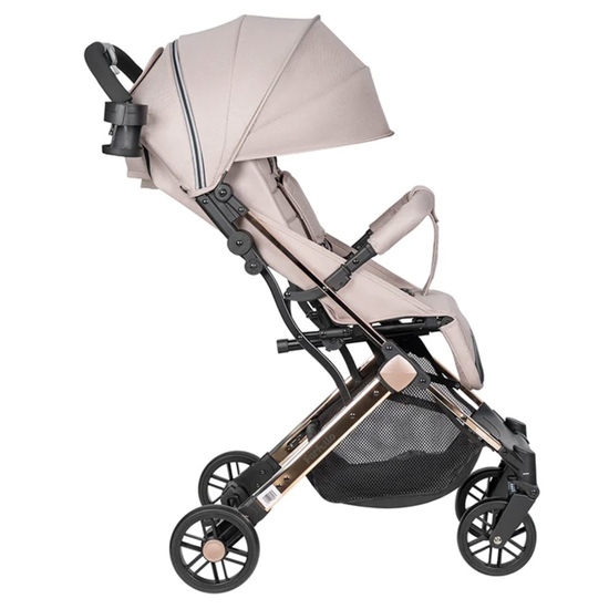 Коляска прогулочная Farfello Comfy Go Comfort Chrome Beige Gold - 2
